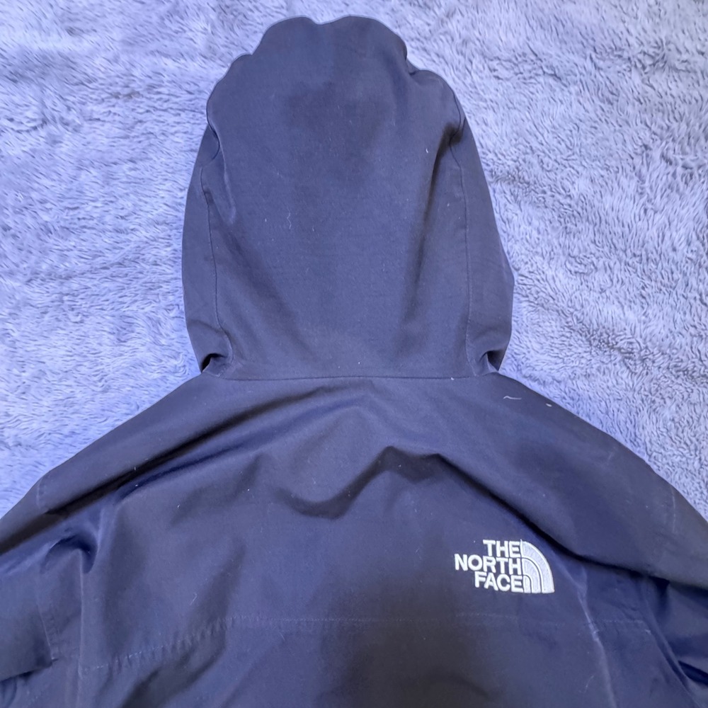The North Face Men Large Balham 550 Down Warm Insulated Winter Jacket Black Camo - Picture 15 of 16